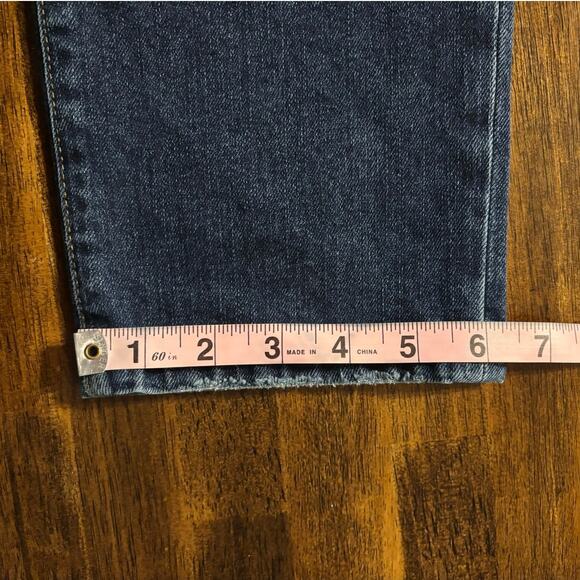 Joes Jeans Womens 31 Boyfriend Slim Ankle Mid Rise Medium Wash Distressed Denim - Picture 11 of 11